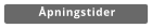 Åpningstider